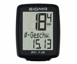 SIGMA BC 7.16 Ordinateur De Vélo (filaire) -vélo de route 07160 2