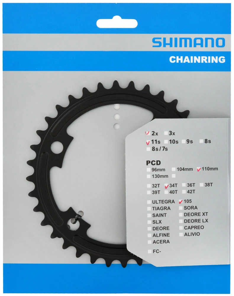 Shimano Plateau Pour FC-R7000 50/34 Dents 6 Shimano Plateau Pour FC-R7000 50/34 Dents – Image 4