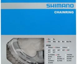Shimano Plateau Pour FC-R7000 50/34 Dents -vélo de route 105 FC R7000 50 silber Verpackung