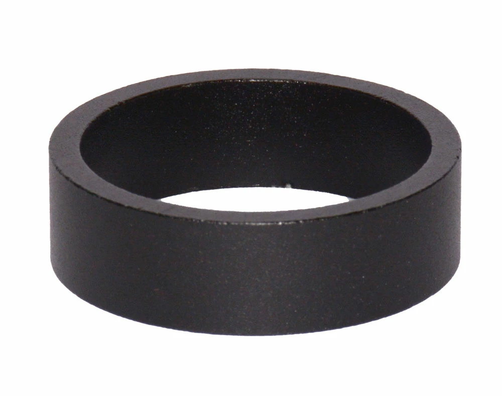 Radon Entretoise 1 1/8" 10mm Alu Noir 3 Radon Entretoise 1 1/8" 10mm Alu Noir