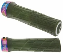 ERGON GE1 Evo Factory Slim VTT Enduro Grips -vélo de route 1 Frozen Moss Oil Slick