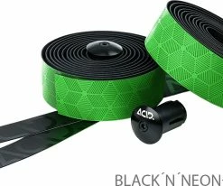 ACID Bande De Guidon RC 3,0 Mm -vélo de route 2 93613 black n neon green