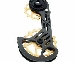 Split Second Ceramic Performance Cage System - Sram Rival AXS 11 Split Second Ceramic Performance Cage System - Sram Rival AXS -vélo de route 20113508 40302774 SplitSecond CeramicPerformanceCageSystem SRAMRival AXS GOLD S5101 04 schrift