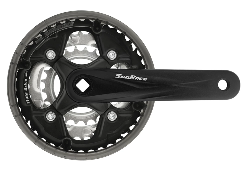 SUNRACE Pédalier FCM500 7/8 Vitesses 28/38/48 170mm 3 SUNRACE Pédalier FCM500 7/8 Vitesses 28/38/48 170mm