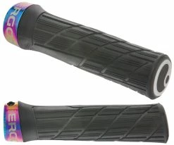 ERGON GE1 Evo Factory Slim VTT Enduro Grips -vélo de route 3 Frozen Stealth Oil Slick