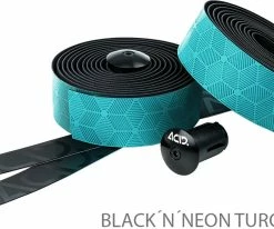 ACID Bande De Guidon RC 3,0 Mm -vélo de route 4 93611 black n neon turquoise