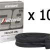 Vittoria Chambre à Air Standard 700x20/28C SV 60mm (10 Pièces) 2 Vittoria Chambre à Air Standard 700x20/28C SV 60mm (10 Pièces) -vélo de route 474662 Vittoria Standard 700x20 28C SV Schlauch 1TA00010 2