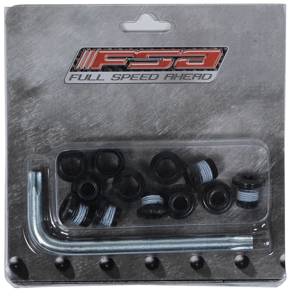 FSA Boulons De Plateaux Torx Noir (12 Piéces) 4 FSA Boulons De Plateaux Torx Noir (12 Piéces) – Image 2