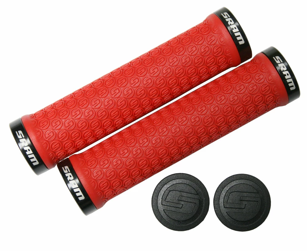 SRAM Poignées MTB Locking Rouges 3 SRAM Poignées MTB Locking Rouges