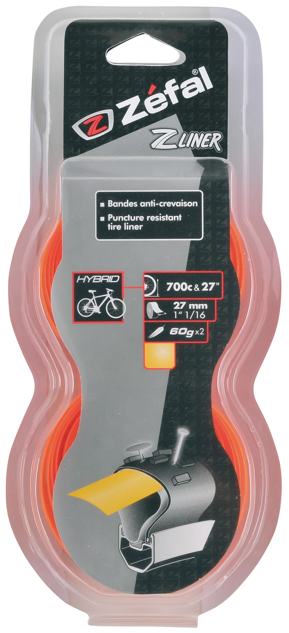 ZEFAL Z Liner Bande Anti-crevaison Trekking/Hybrid/Gravel 3 ZEFAL Z Liner Bande Anti-crevaison Trekking/Hybrid/Gravel