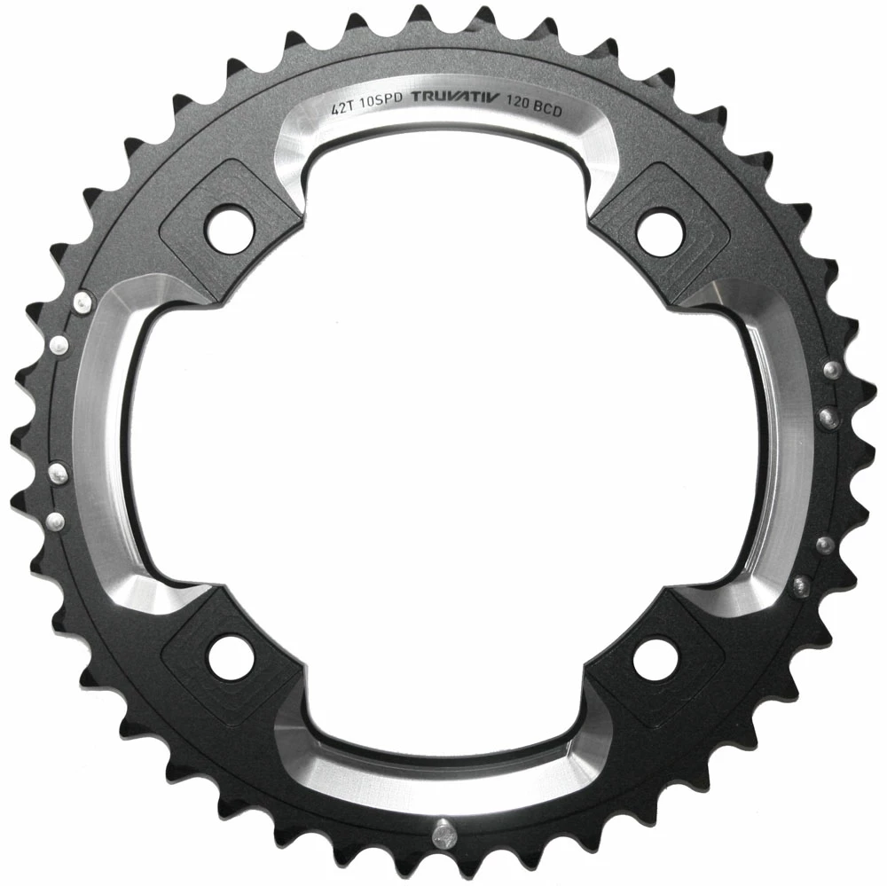 TRUVATIV Chainring MTB 42T 2x10 120mm GXP Black 3 TRUVATIV Chainring MTB 42T 2x10 120mm GXP Black