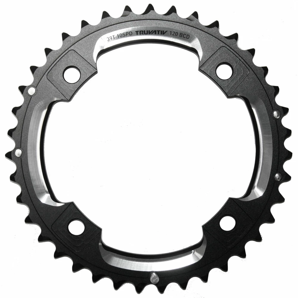 TRUVATIV Chainring MTB 39T 2x10 120mm BB30 Black 3 TRUVATIV Chainring MTB 39T 2x10 120mm BB30 Black