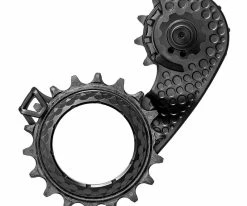 Chape De Dérailleur Arrière ABSOLUTE BLACK Hollowcage SHIMANO Ultegra 8100 Carbone Noire