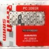 SRAM Chaîne PowerChain PC-1091R Hollow Pin 10-vitesses 2 SRAM Chaîne PowerChain PC-1091R Hollow Pin 10-vitesses -vélo de route 73232