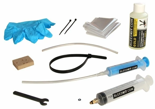 Bleedkit Kit De Purge Premium + Liquide De Frein GOLD Pour Les Freins Shimano 2012+ 3 Bleedkit Kit De Purge Premium + Liquide De Frein GOLD Pour Les Freins Shimano 2012+