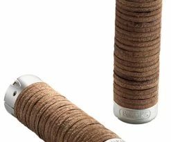 BROOKS Plump Leather Grips Poignées De Guidon En Cuir Véritable