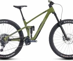 Cube Stereo ONE55 C:62 TM 29 Olive'n'chrome