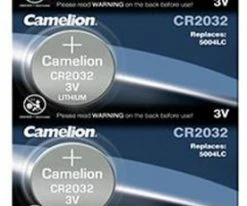 Camelion CR 2032 Piles Bouton Au Lithium (blister De 5)
