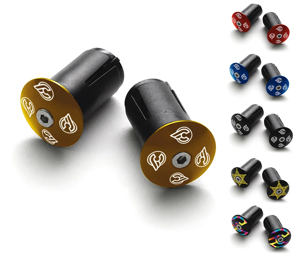 Cinelli Embouts De Guidon + Extenseurs 3 Cinelli Embouts De Guidon + Extenseurs