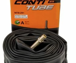 Continental Chambre à Air MTB 29 Wide Plus 7 Continental Chambre à Air MTB 29 Wide Plus -vélo de route Continental MTB 29 Wide Plus Schlauch A40 0180031