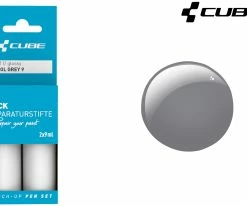 Cube Set De Stylos De Réparation De Peinture COOL GREY 9 -vélo de route Cube Lackreparaturstift Set COOL GREY 9 2211
