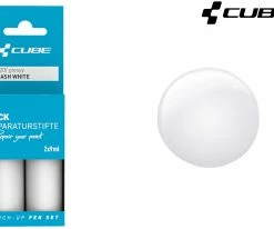 Cube Set De Stylos De Réparation De Peinture FLASH WHITE -vélo de route Cube Lackreparaturstift Set FLASH WHITE 2220IIw0fWnqGNi5L