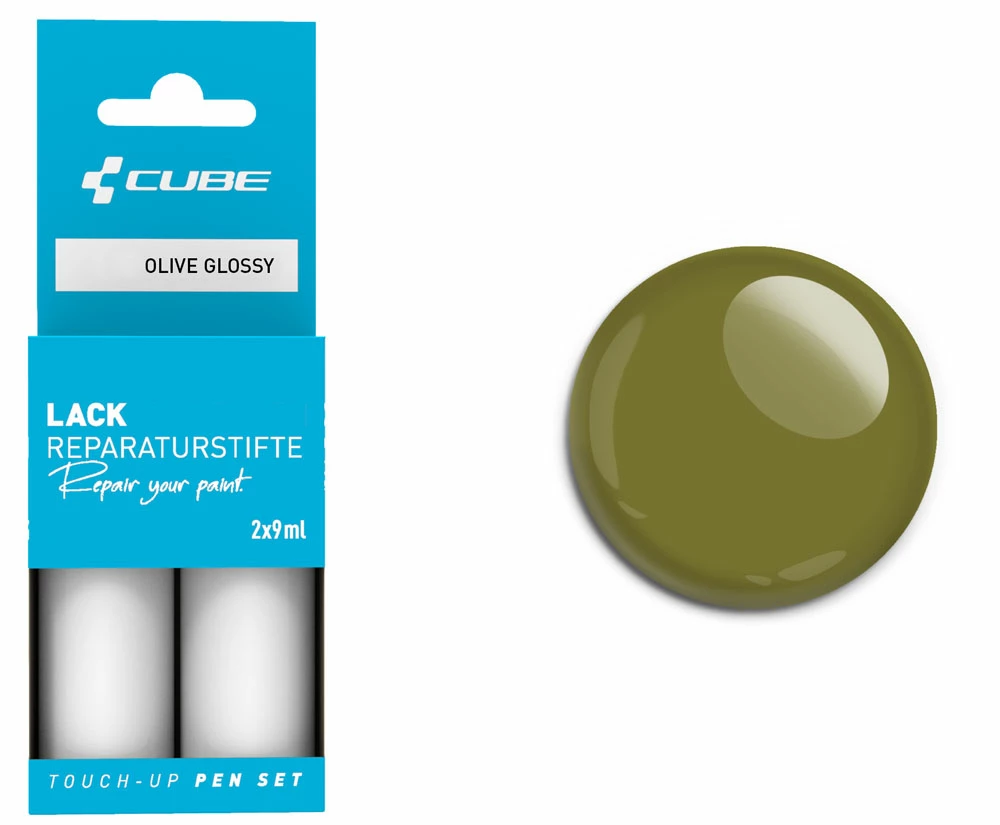 Cube Kit De Réparation De Peinture OLIVE Glossy 3 Cube Kit De Réparation De Peinture OLIVE Glossy