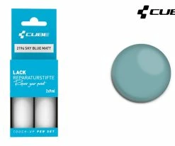 Cube Kit De Réparation De Peinture SKY BLUE Matt -vélo de route Cube Lackreparaturstift Set SKY BLUE matt 2194 b