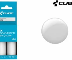 Cube Set De Stylos De Réparation De Peinture WHITE -vélo de route Cube Lackreparaturstift Set WHITE 2252