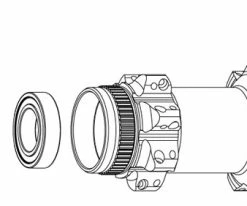 Fulcrum Bague D'arrêt Du Moyeu -vélo de route Fulcrum StellringNabe RP9 119 01