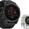 Garmin EPIX™ SAPPHIRE - GPS Multisport Smartwatch -vélo de route Garmin EPIX TM SAPPHIRE GPS Multisport Smartwatch 010 02582 11
