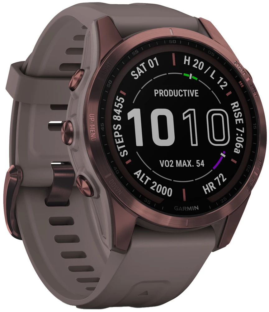 Garmin Fenix 7S SAPPHIRE SOLAR - GPS Multisport Smartwatch 5 Garmin Fenix 7S SAPPHIRE SOLAR - GPS Multisport Smartwatch – Image 3