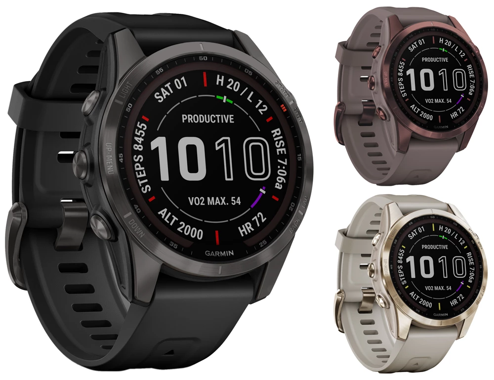 Garmin Fenix 7S SAPPHIRE SOLAR - GPS Multisport Smartwatch 3 Garmin Fenix 7S SAPPHIRE SOLAR - GPS Multisport Smartwatch