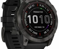 Garmin Fenix 7X SAPPHIRE SOLAR - GPS Multisport Smartwatch -vélo de route Garmin Fenix 7X SAPPHIRE SOLAR GPS Multisport Smartwatch 010 02541 23 3