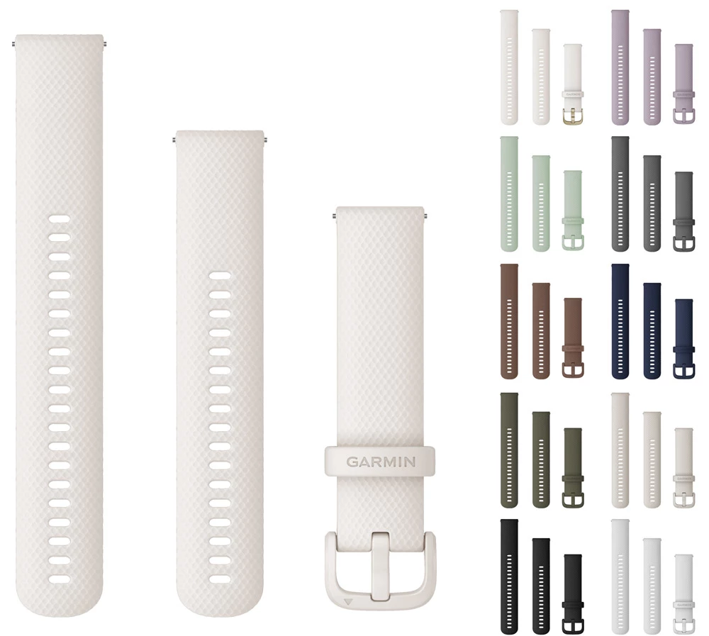Garmin Forerunner 55/245/645/Venu Silicone Band 20 Mm 3 Garmin Forerunner 55/245/645/Venu Silicone Band 20 Mm