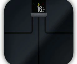 Garmin Index™-S2 Balance Intelligente De Graisse Corporelle Bundle + Ceinture Pectorale HRM-PRO -vélo de route Garmin Index S2 Smart Koerperfett Waage 010 02294 13 6