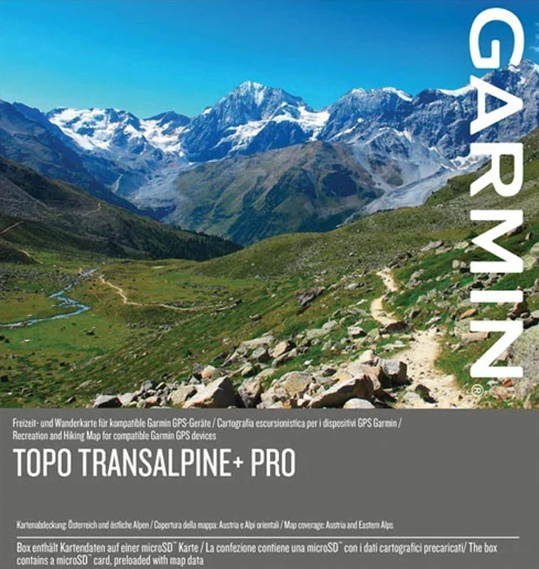 Garmin TOPO Trans Alpin+ PRO MicroSD™/SD™ Version 2020 3 Garmin TOPO Trans Alpin+ PRO MicroSD™/SD™ Version 2020