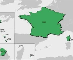 Garmin TOPO France V5 PRO MicroSD™/SD™ -vélo de route Garmin Topo France 010 12746 00 04