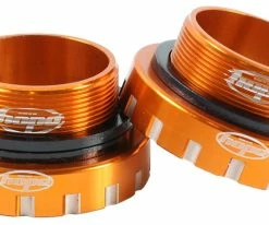 HOPE Stainless Bottom Bracket 68/73/83mm For 30mm Axle 10 HOPE Stainless Bottom Bracket 68/73/83mm For 30mm Axle -vélo de route Hope Edelstahl Innenlager orange BBSS30C