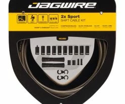 JAGWIRE 2x Jeu De Câbles De Commande Sport -vélo de route Jagwire 2x Sport Schaltzugset UCK326 2