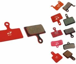 JAGWIRE Plaquettes Sport SHIMANO/TEKTRO/TRP/RST/REVER/PROMAX Semi-Metallic Disc