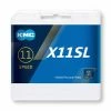 KMC Chaîne X11SL 11 Vitesses -vélo de route KMC X11SL 11 fach Kette BX11SLN18 01