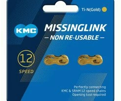 KMC Fermeture De Chaîne X12 Ti-N MissingLink