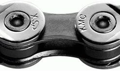 KMC Chaîne X9 à 9 Vitesses 7 KMC Chaîne X9 à 9 Vitesses -vélo de route KMC X9 9 fach Kette silber schwarz 4715575890562