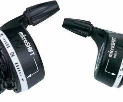 MICROSHIFT Set De Poignées Tournantes 3x7 Vitesses MS25-7