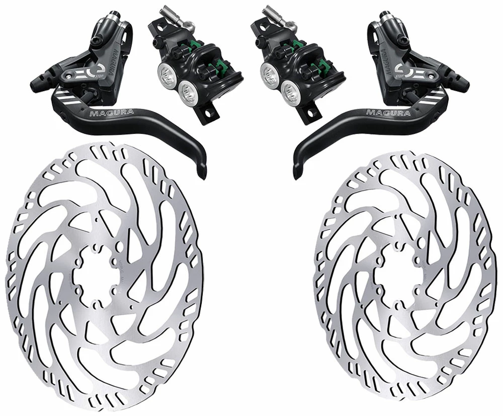 MAGURA Kit De Freins à Disque MT5 EStop + MDR-C 3 MAGURA Kit De Freins à Disque MT5 EStop + MDR-C
