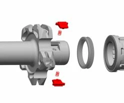 Mavic Pawls & Springs FTS "L" For ED10 -vélo de route Mavic Sperrklinken 2