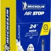 Michelin Chambre à Air D3 Airstop 24" Junior -vélo de route Michelin 125250 D3 Airstop 24 Junior Schlauch