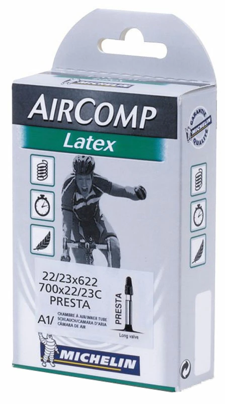 Michelin A1 Aircomp Latex 28" Road Tube 3 Michelin A1 Aircomp Latex 28" Road Tube