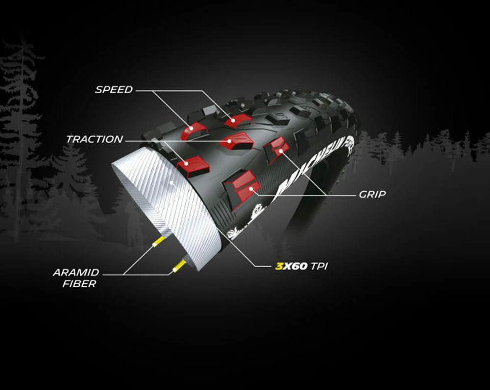 Michelin Pneu Pliable Force XC Performance 27,5x2,25" 5 Michelin Pneu Pliable Force XC Performance 27,5x2,25" – Image 3